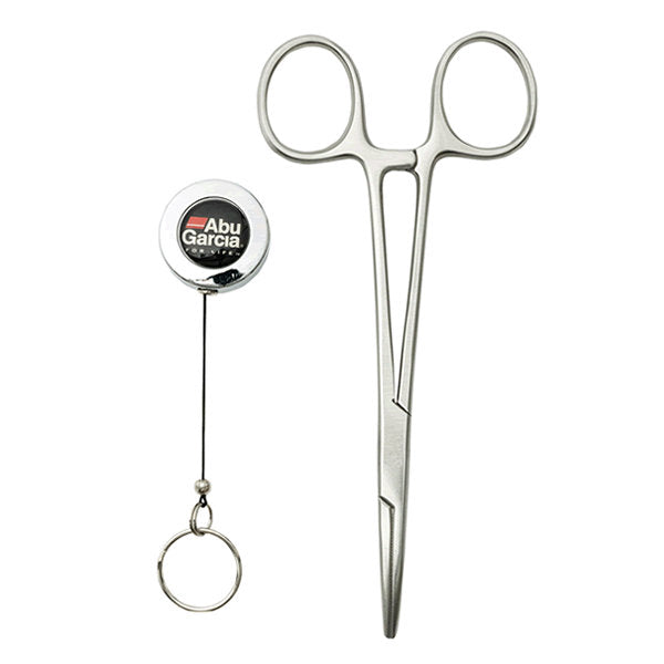 Abu Garcia FORCEPS WITH PIN ON REEL 140mm SILVER fishing accessory