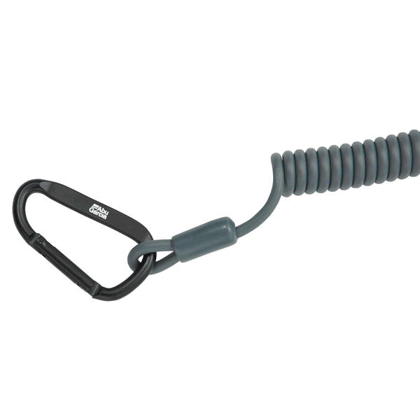 Abu Garcia Abu COIL LEASH GRAY - Britannic Trade