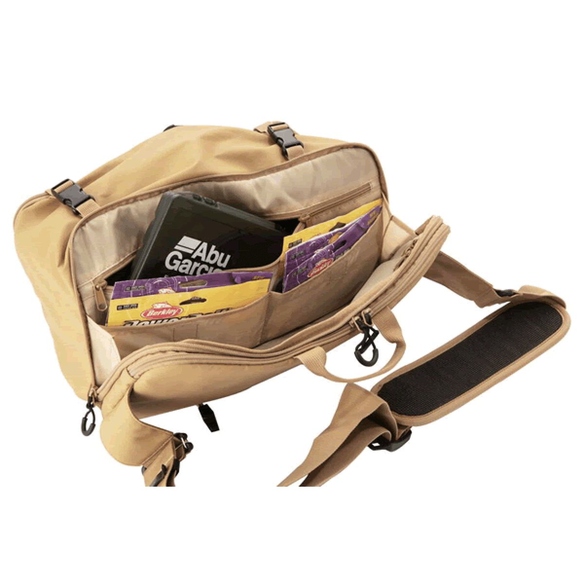 Abu Garcia ABU COMMUTER SLING BAG W22cm x H13cm x D37cm BEIGE - Britannic Trade