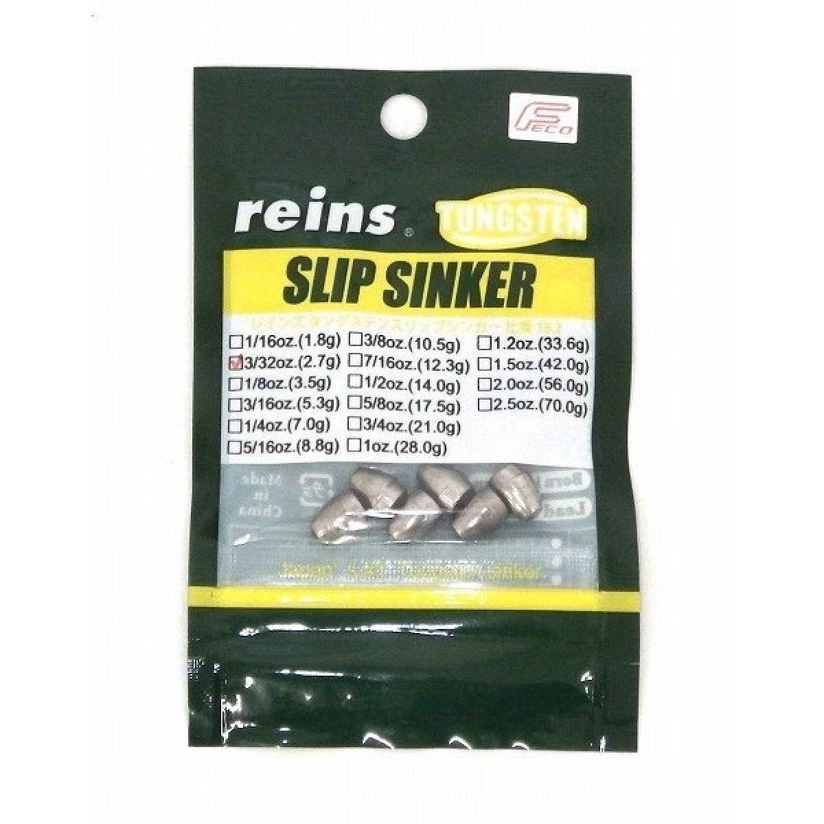 reins TG SLIP SINKER 3/32oz (6pce/pack) - Britannic Trade