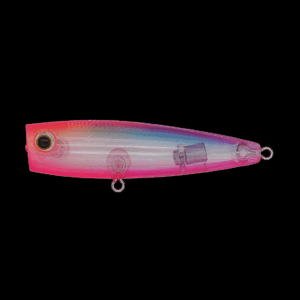 Maria POP QUEEN F80 80mm : 14g FLOATING 024 CORAL CLEAR saltwater fishing lure