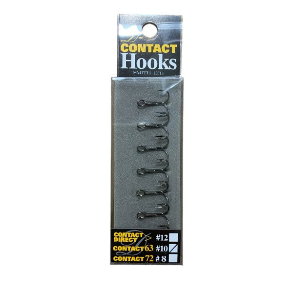 SMITH D-CONTACT HOOK #10 (7 pcs/pack) BN fishing terminal tackle