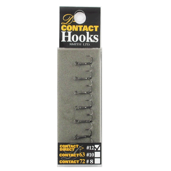 SMITH D-CONTACT HOOK #12 (7 pcs/pack) fishing terminal tackle