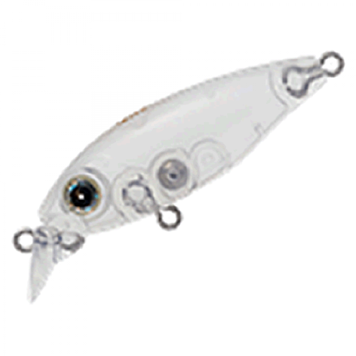 SMITH GUNSHIP 45F 45mm 4.0g FLOATING #02 GHOST GLOW