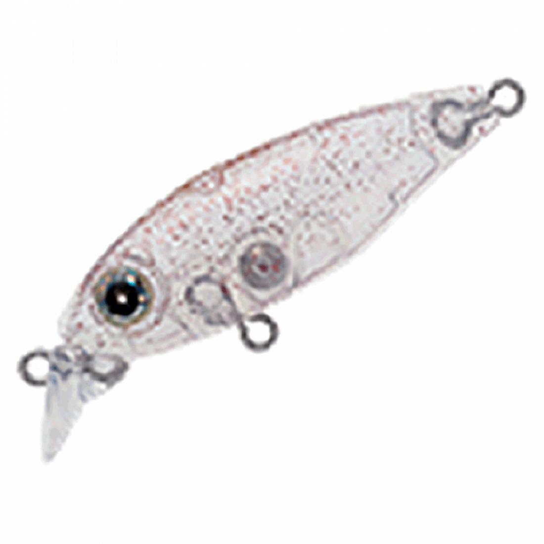 SMITH GUNSHIP 45SS 45mm 4.3g SLOW SINKING #03 RED GLITTER saltwater fishing lure