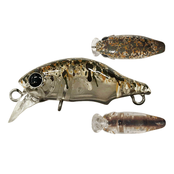 SMITH PUPPET SURFACE 31mm : 1.4g High Floating 10 MULTI PELLET freshwater fishing lure