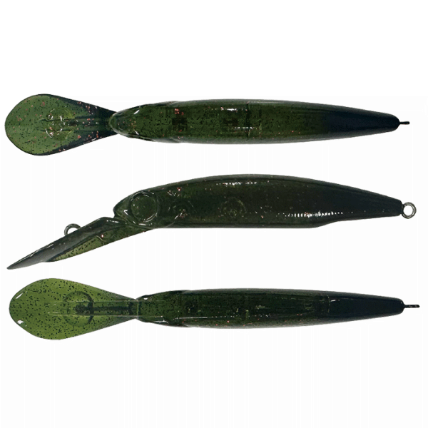 SMITH STILL AREA 48HF 48mm: 1.6g Hi-Floating 11 MALACHITE BT freshwater fishing lure