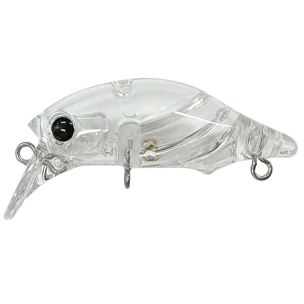 SMITH PUPPET MORE 37mm : 2.0g High Floating 01 CLEAR freshwater fishing lure