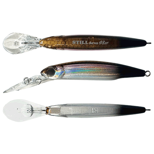 SMITH STILL AREA 48HF 48mm : 1.6g High Floating STEEL AREA 48HF 13 LASER WAKASAKI BT