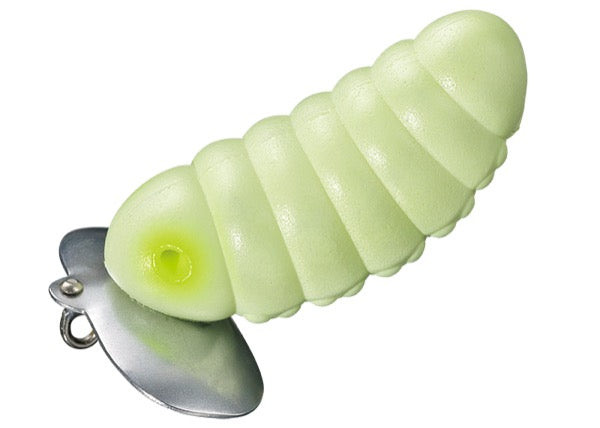 SMITH CATERPIE SOFT 60 24mm, 1.0g Floating #01 FULL LUMINOUS freshwater fishing lure