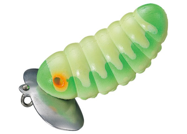 SMITH CATERPIE SOFT 60 60mm, 14.5g Floating #07 LUMINOUS AOMUSHI freshwater fishing lure