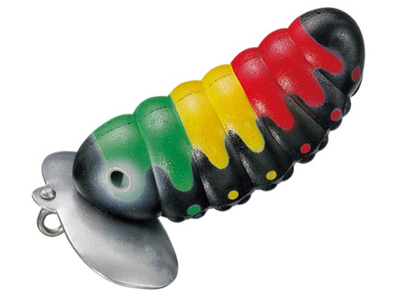 SMITH CATERPIE SOFT 60 60mm, 14.5g Floating #08 TARE RASTA freshwater fishing lure