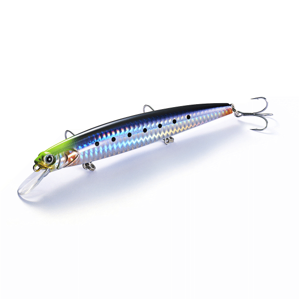 Jackson DECEPTION 135 135mm : 23.5g Sinking SNC CHART HEAD FRESH SARDINES saltwater fishing lure