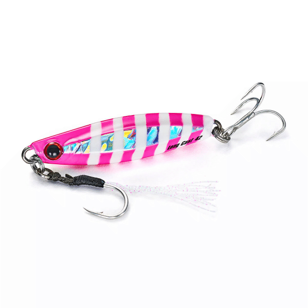 Jackson METAL EFFECT LONG CAST 16g 41mm : 16g Hook F#11 R#12 PGP PLATINUM GAL PINK