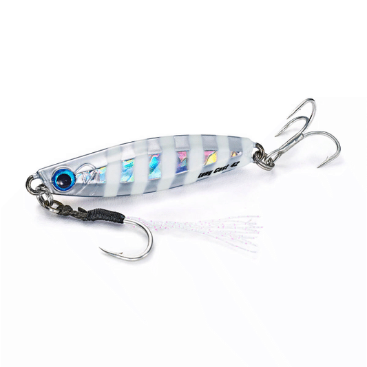 Jackson METAL EFFECT LONG CAST 16g 41mm : 16g Hook F#11 R#12 PGS PLATINUM GAL SILVER