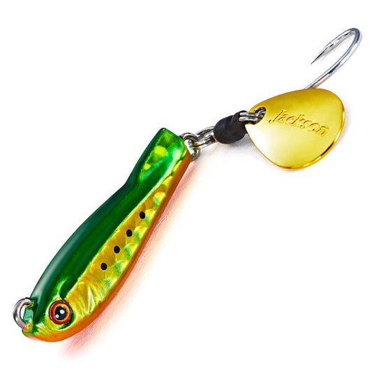 Jackson Metal Effect Bait Tune Length: 44mm / Weight: 20g SRW Sunrise Weed