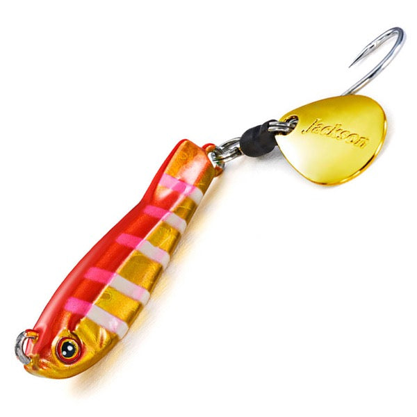 Jackson Metal Effect Bait Tune Length: 44mm / Weight: 20g ZPP Zebra Peach Pine