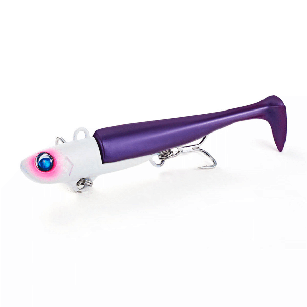 Jackson BURI BURI WORM 50g 3.5" : 50g TPU TACHIUO PURPLE saltwater fishing lure