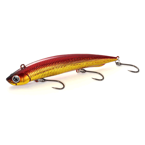 Jackson ATHLETE DART 12SP 120mm : 30g Sinking WRD DOUBLE RED GOLD saltwater fishing lure