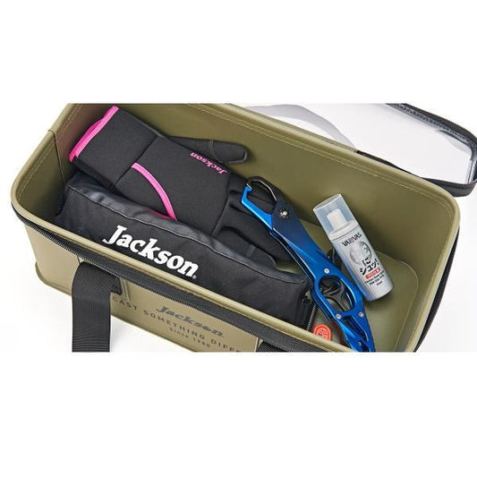 Jackson Angler's Pouch L 225mm×415mm×155mm KAK KHAKI
