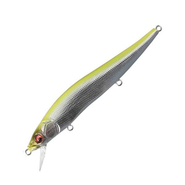 Megabass VISION ONETEN Length: 110.5mm / Weight: 1/2oz Slow Floating M Chart Back
