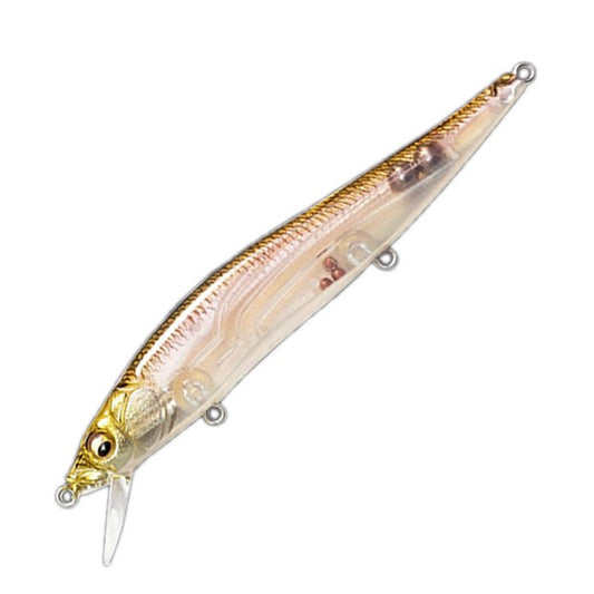 Megabass VISION ONETEN Length: 110.5mm / Weight: 1/2oz Slow Floating Stealth Wakasagi