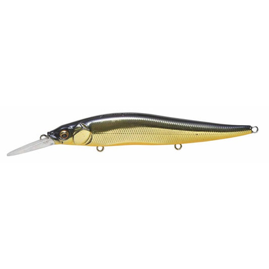 Megabass VISION ONETEN +1 Length: 110.5mm / Weight: 14.2g Suspend M Champagne Kin Kuro
