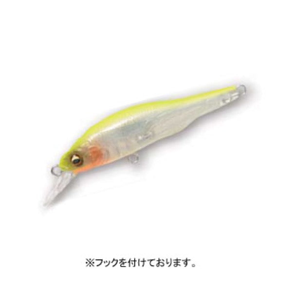 Megabass X-80Jr. Length: 65mm / Weight: 7g SUSPEND Invisible Chart