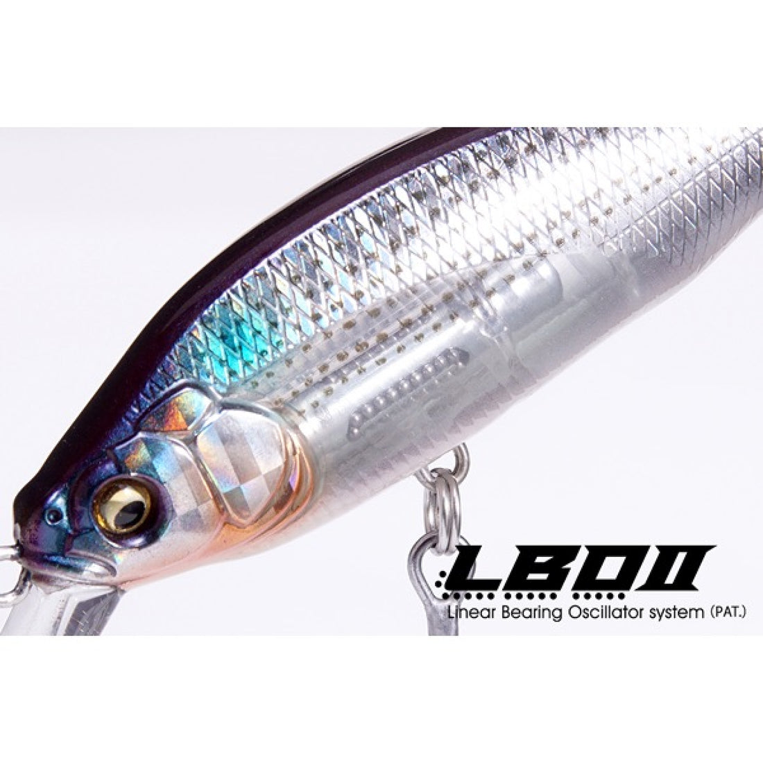Megabass X-80 SW LBO 82mm : 12g Sinking GG GOLPIN OB saltwater fishing lure — photo 3