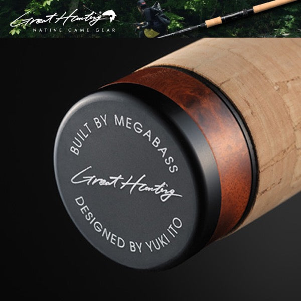 Megabass GREATHUNTING RIVER & LAKE EDITION GH93-2MS Spinning fishing rod — photo 3