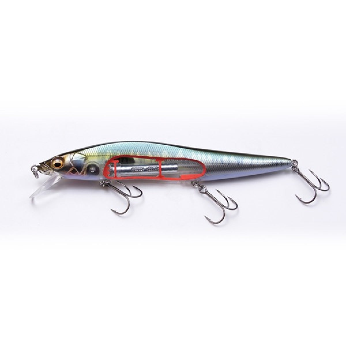 Megabass ONETEN MAX LBO 135mm : 3/4oz Floating M WAKASAGI