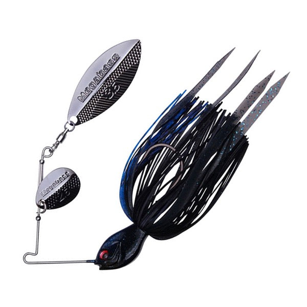Megabass SV-3 SR Weight: 1/2oz (14g) SR (Slow Roll) Black Blue