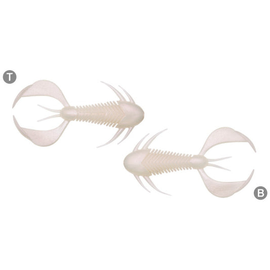Megabass ROCK HOG 2" (10 pcs/pack) PEARL WHITE