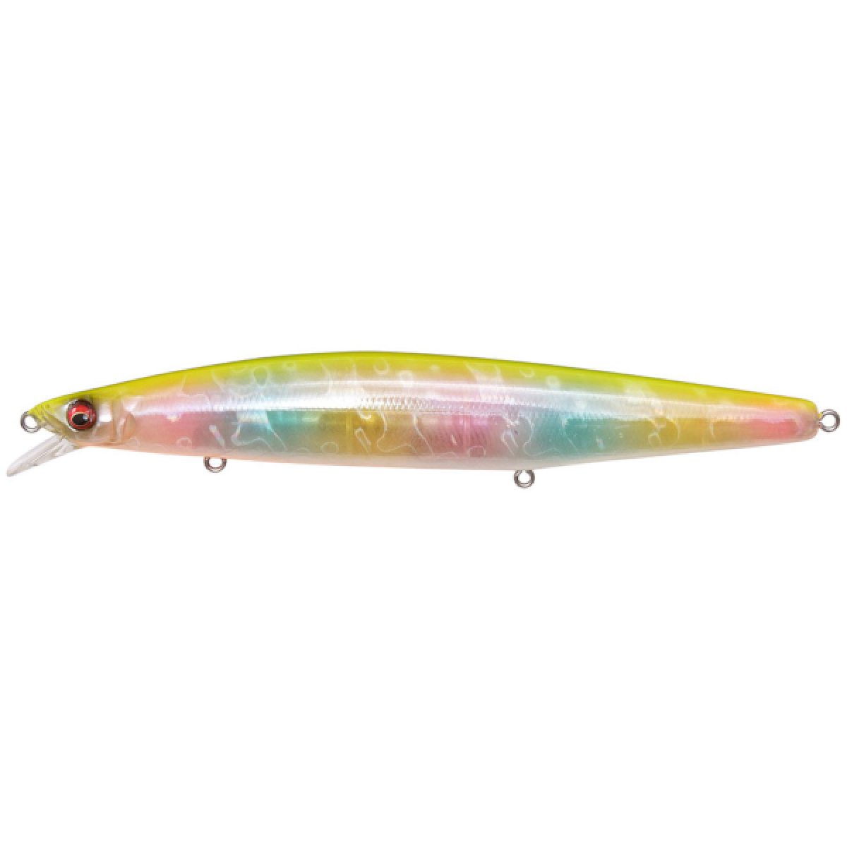 Megabass MARINE GANG Cookai 140F 140mm : 25g Floating SHELL SKIN CHART BACK RAINBOW