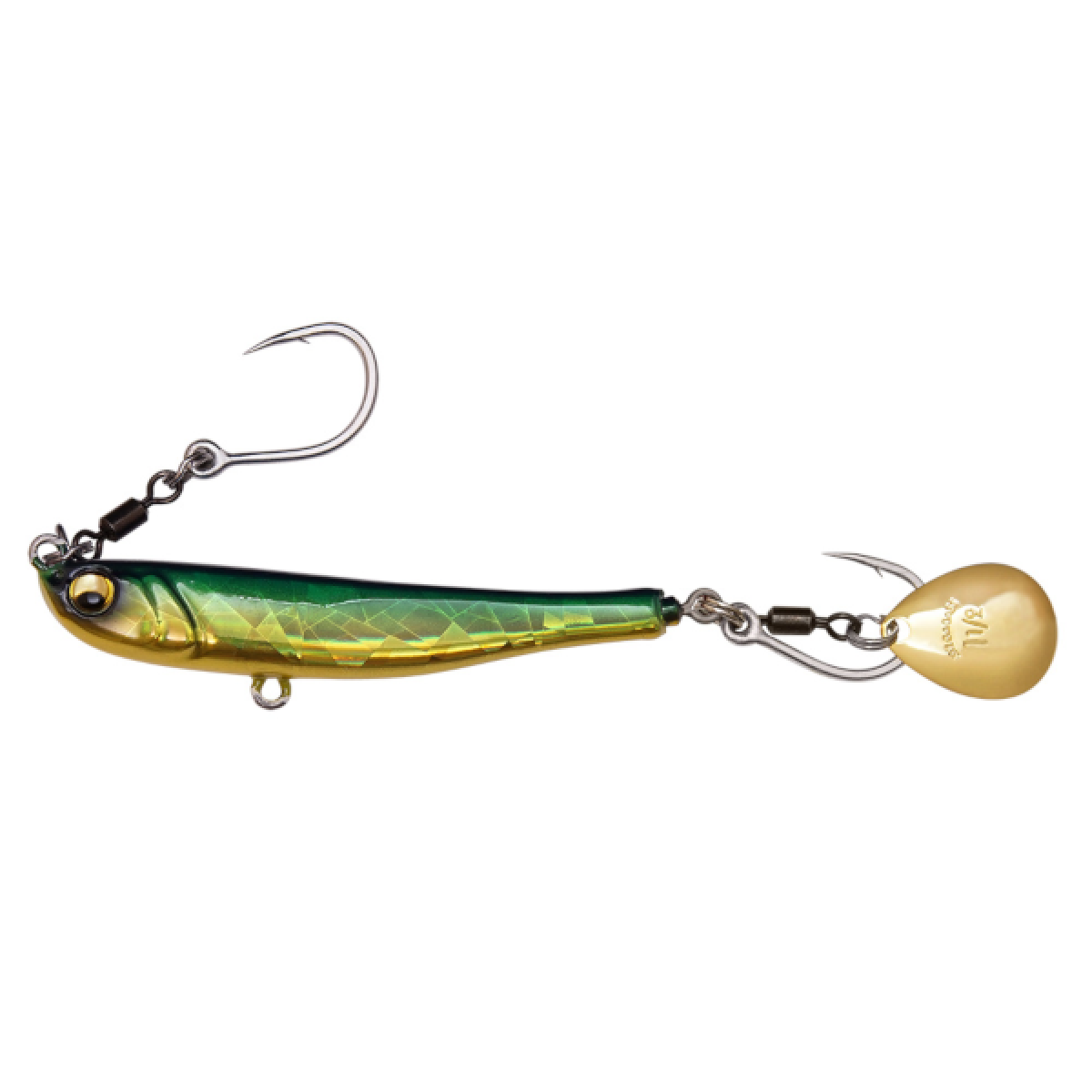 Megabass MAKIPPA SAWARA TUNE 40g UV GREEN GOLD