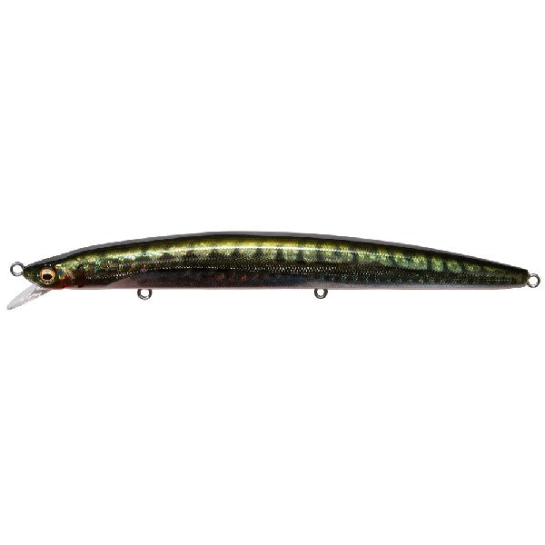 Megabass Cookai SLIM 140F 144mm : 20g Slow Floating FA GREEN MACKAREL