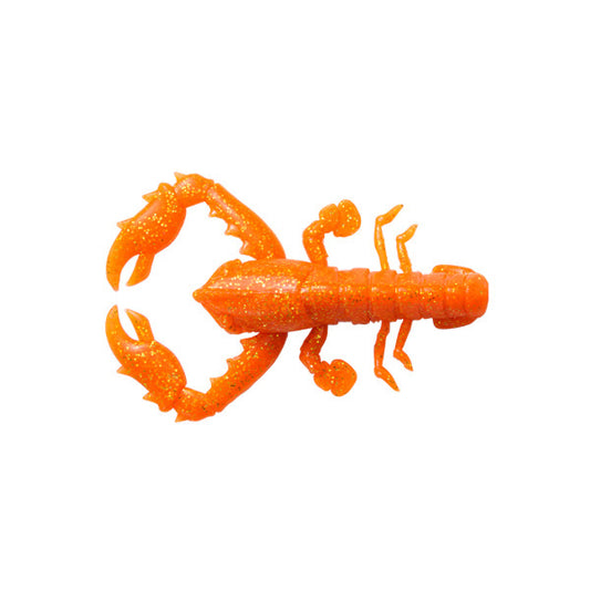 Megabass TACO-LE Soft Bait 60mm (3 pcs/pack) SOLID ORANGE