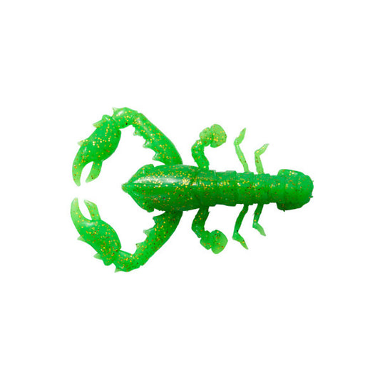 Megabass TACO-LE Soft Bait 60mm (3 pcs/pack) SOLID GREEN