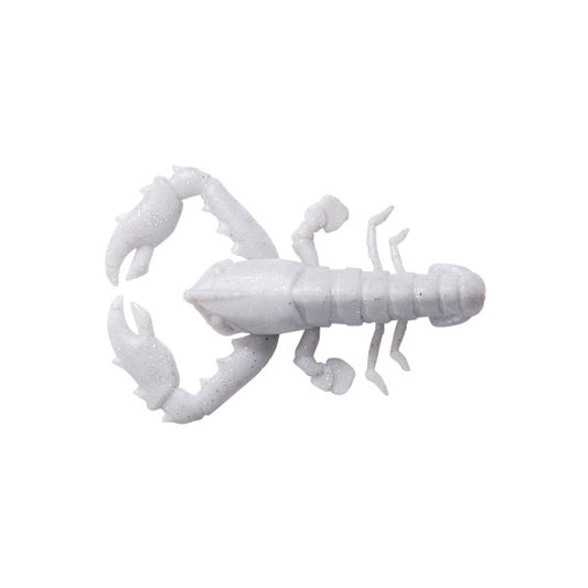 Megabass TACO-LE Soft Bait 60mm (3 pcs/pack) SOLID WHITE
