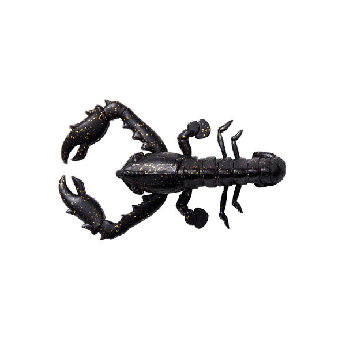 Megabass TACO-LE Soft Bait 60mm (3 pcs/pack) BLACK GOLD