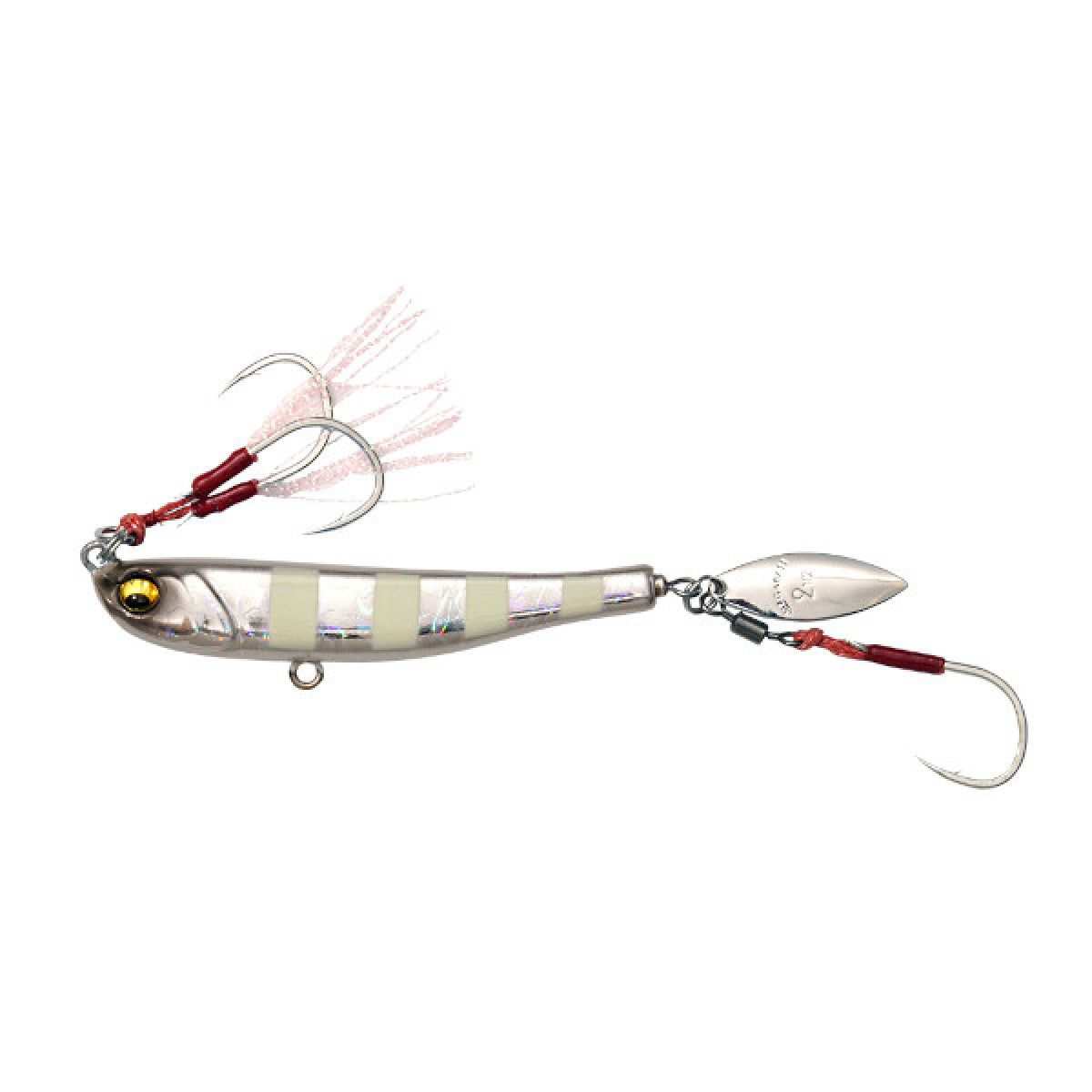 Megabass MAKIPPA 60g GLOW ZEBRA