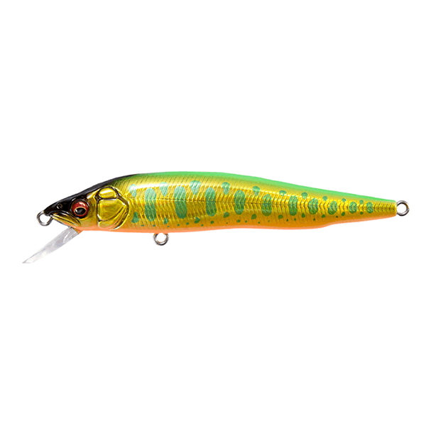 Megabass GH95 95mm : 11g Suspend LZ LIME BACK GOLD OB