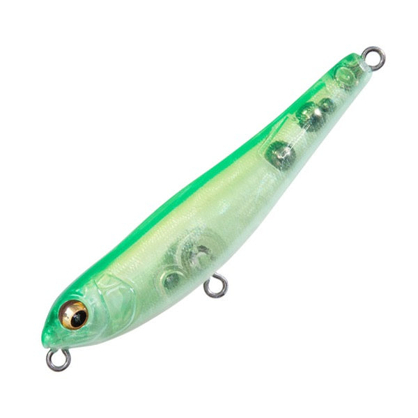Megabass DOG-X Jr. SW Length: 71mm / Weight: 6.5g Floating GP Glow Lime