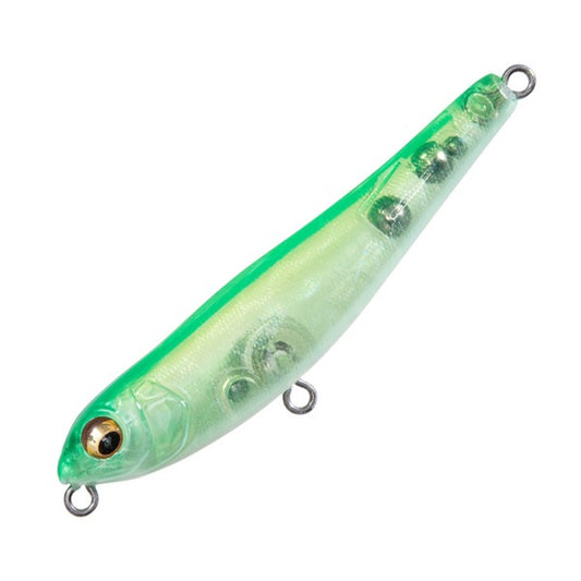 Megabass DOG-X Jr. SW Length: 71mm / Weight: 6.5g Floating GP Glow Lime