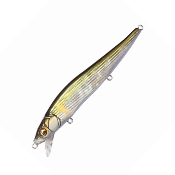 Megabass VISION ONETEN 110SR Length: 110.5mm / Weight: 1/2oz (approx. 14.2g) Slow Floating SH Seayu
