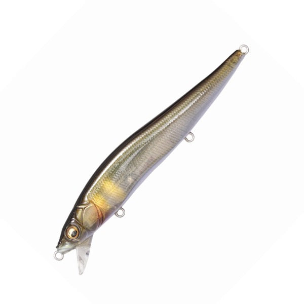 Megabass VISION ONETEN 110SR Length: 110.5mm / Weight: 1/2oz (approx. 14.2g) Slow Floating FA Ghost Seayu
