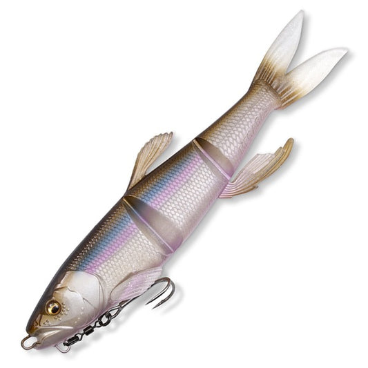 Megabass MAGDRAFT HASU RAVER Length: 7" (178mm) / Weight: 1.1/2oz (approx. 42.5g) Sinking Blue Shad II