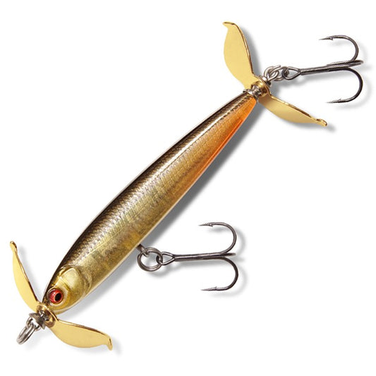Megabass LEVEL SWIMMER Length: 70.5mm / Weight: 14.2g Sinking FA Golden Ghost Shiner