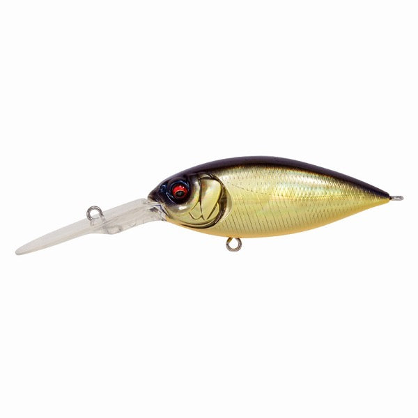 Megabass DEEP-X 300 Length: 75mm / Weight: 21.3g FLOATING SH Champagne Kin Kuro