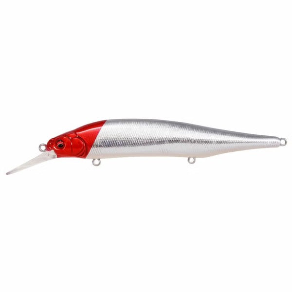 Megabass X-80 MAGNUM +1 Length: 115mm / Weight: 18g Sinking GC Red Head